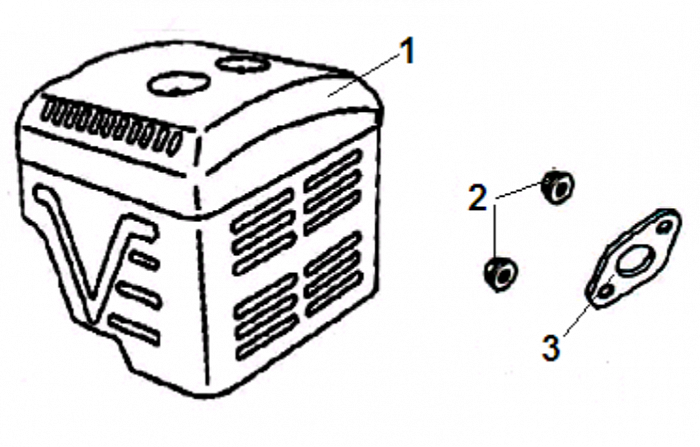 21 ГЛУШИТЕЛЬ | СНЕГОУБОРЩИК CHAMPION ST1170E