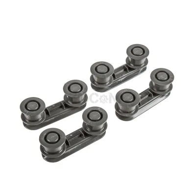 Комплект роликов (4 шт.) 4055260790 для направляющих ящика для посудомоечных машин Electrolux